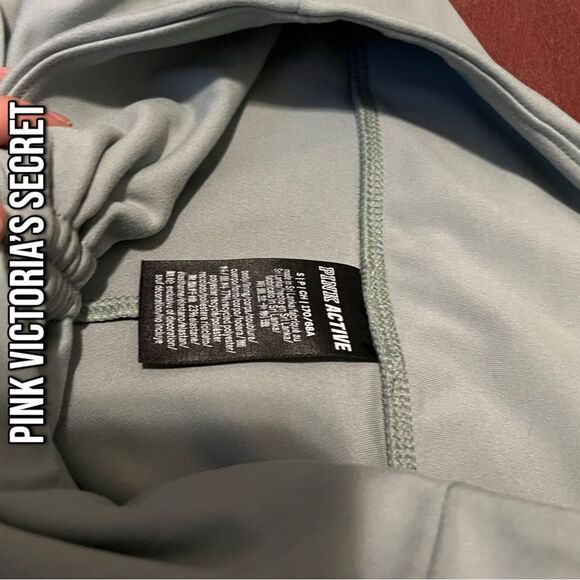 Preowned PINK Victoria’s Secret Ruched High-Waist Leggings - Size Small - Picture 3 of 7